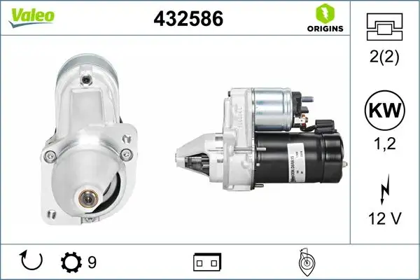 VALEO 432586 Marş Motoru