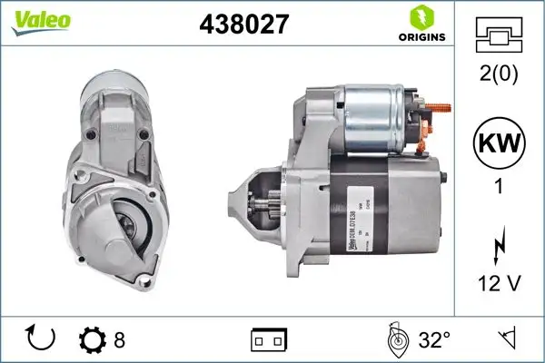 VALEO 438027 Marş Motoru