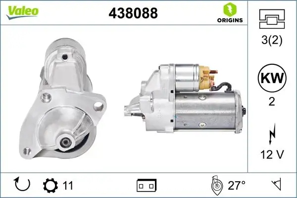 VALEO 438088 Marş Motoru