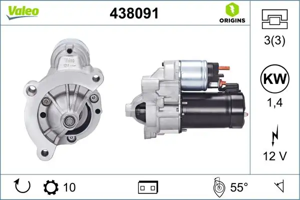 VALEO 438091 Marş Motoru