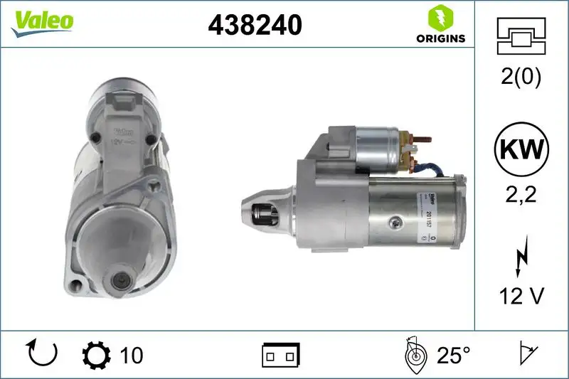 VALEO 438240 Marş Motoru