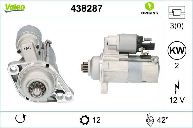 VALEO 438287 Marş Motoru