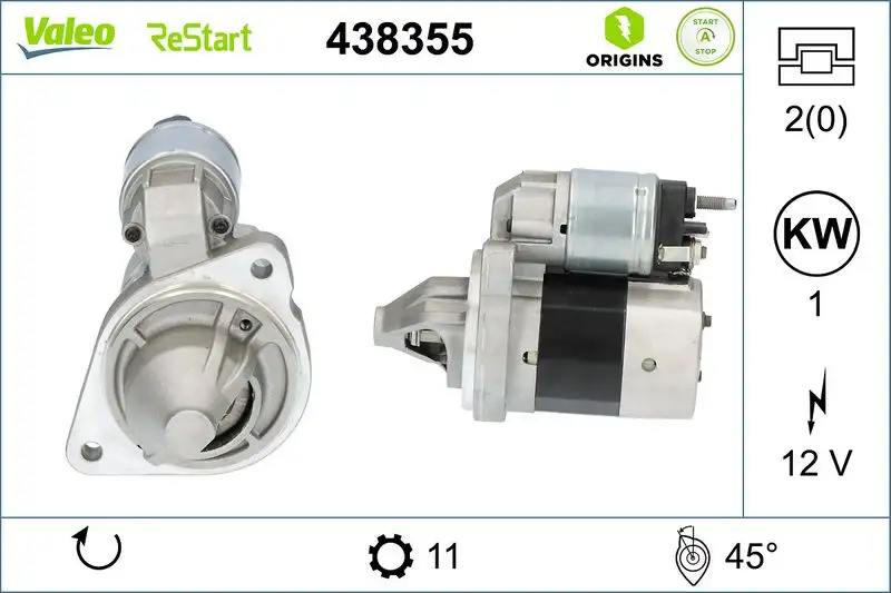 VALEO 438355 Marş Motoru GN1511000EA