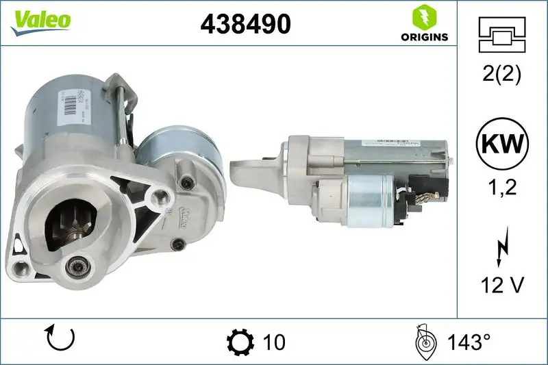 VALEO 438490 Marş Motoru