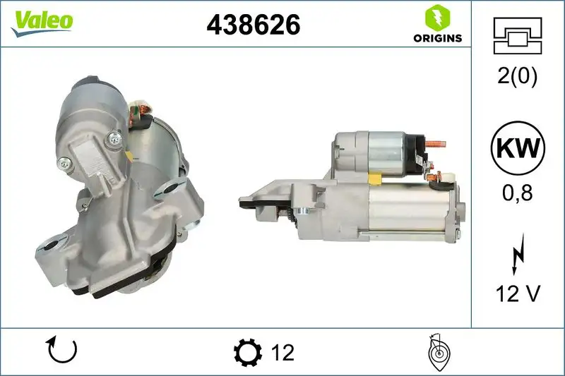 VALEO 438626 Marş Motoru JX6T11000CA