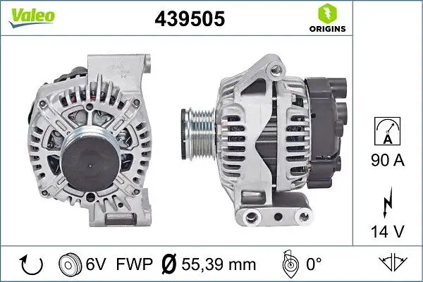 VALEO 439505 Şarj Dinamosu