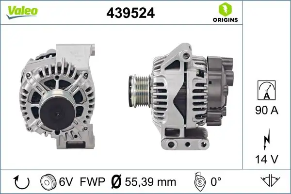 VALEO 439524 Şarj Dinamosu