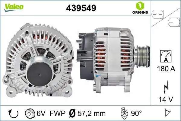 VALEO 439549 Şarj Dinamosu