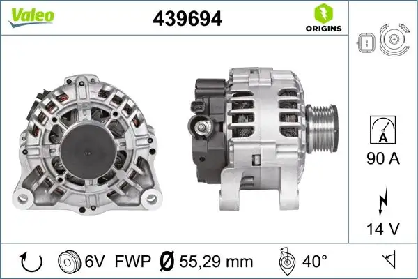 VALEO 439694 Şarj Dinamosu
