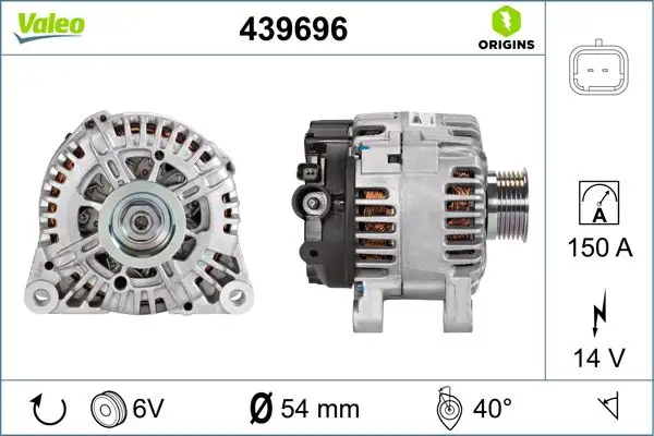 VALEO 439696 Şarj Dinamosu