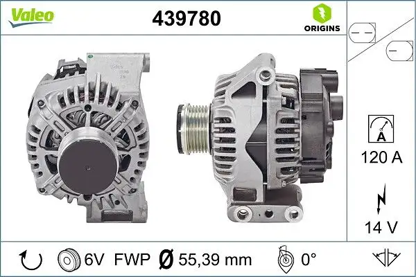 VALEO 439780 Şarj Dinamosu