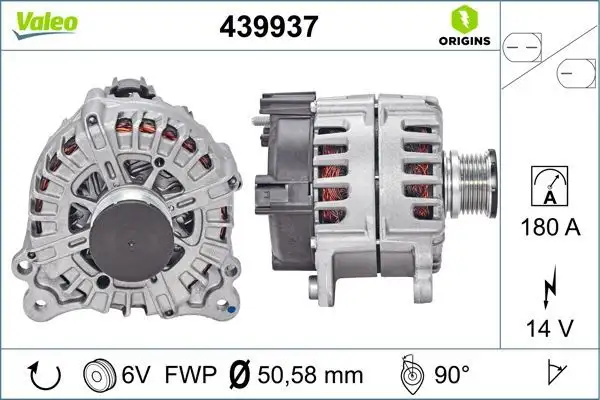 VALEO 439937 Şarj Dinamosu