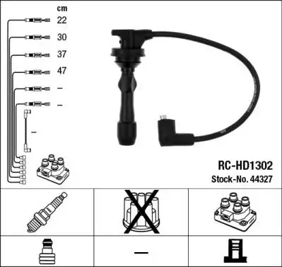 NGK 44327 (RCHD1302) Buji Kablosu