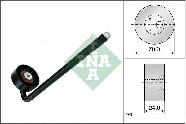 INA 531083610 Alternatör Gergi Rulmanı 047903306C