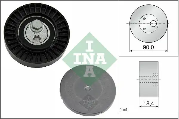 INA 531088010 Alternatör Gergi Rulmanı 059903315C