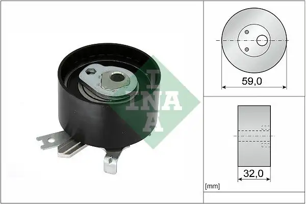 INA 531090610 Triger Gergi Rulmanı 130708047R
