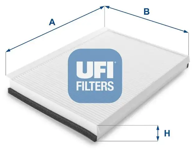 UFI 53.137.00 Polen Filtresi (Karbonlu)