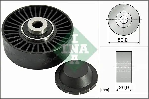 INA 532037020 Alternatör Gergi Rulmanı