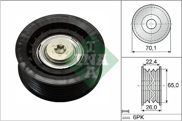 INA 532047110 Alternatör Gergi Rulmanı