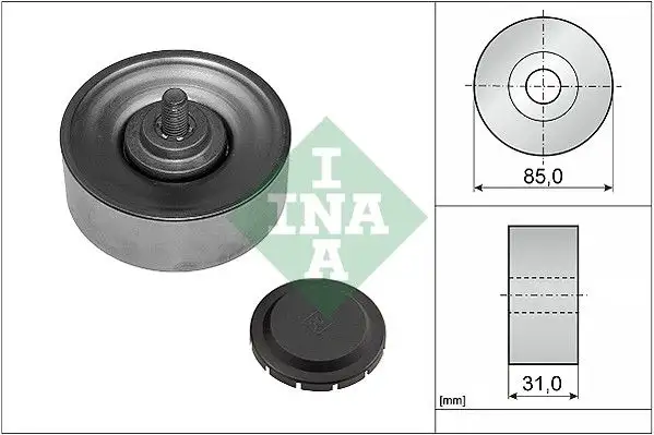 INA 532056910 Alternatör Gergi Rulmanı 11287802146