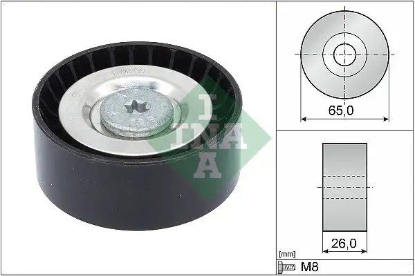 INA 532057110 Alternatör Gergi Rulmanı A6512000370