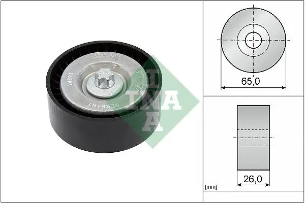 INA 532063010 Alternatör Gergi Rulmanı A0002021719