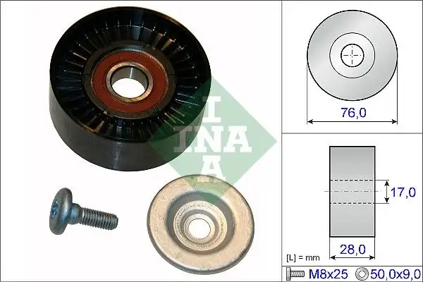 INA 532064810 Alternatör Gergi Rulmanı A2712000570