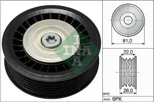 INA 532067810 Alternatör Gergi Rulmanı