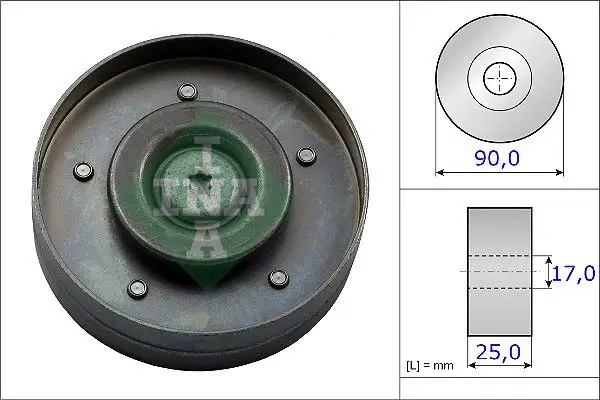 INA 532069410 Alternatör Gergi Rulmanı 06H903341D