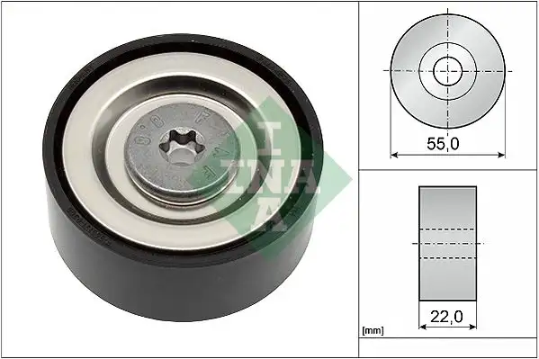 INA 532072010 Alternatör Gergi Rulmanı 16630WA010