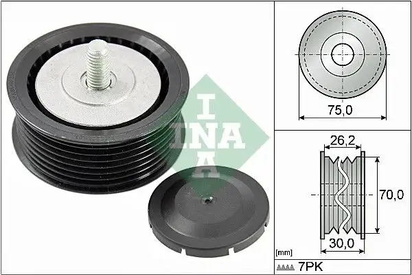 INA 532080010 Alternatör Gergi Rulmanı 94810211901