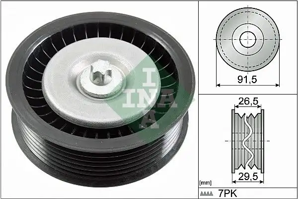 INA 532080810 Alternatör Gergi Rulmanı A6422002070
