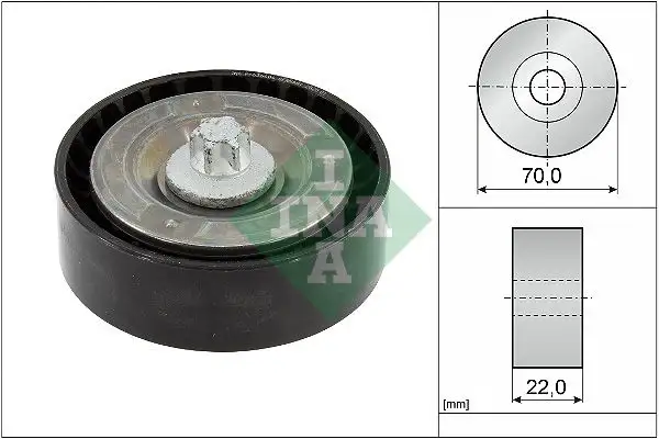 INA 532089510 Alternatör Gergi Rulmanı A6542020019
