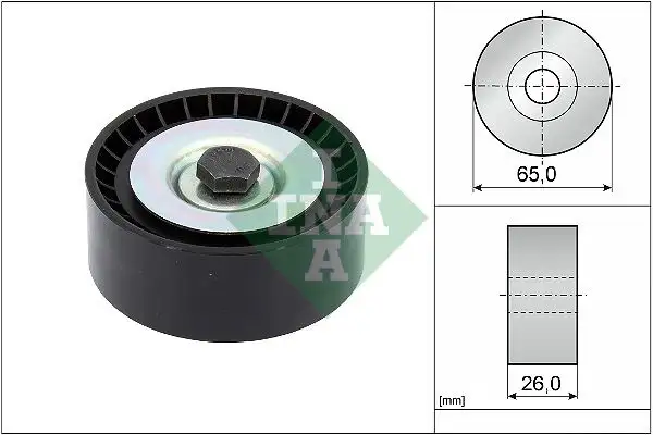 INA 532091610 Alternatör Gergi Rulmanı BK2119A216AB