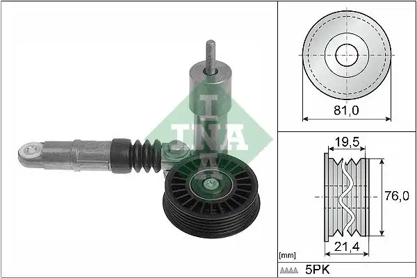 INA 534001410 Kayış Gergi Kütüğü 038903315D