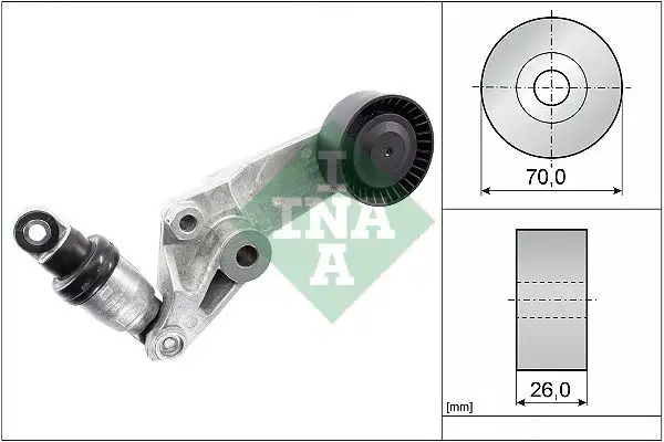 INA 534001610 Kayış Gergi Kütüğü