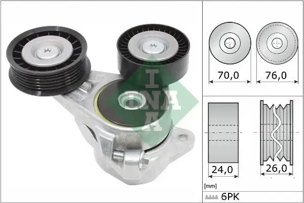 INA 534030910 Kayış Gergi Kütüğü 4M5Q6A228ED