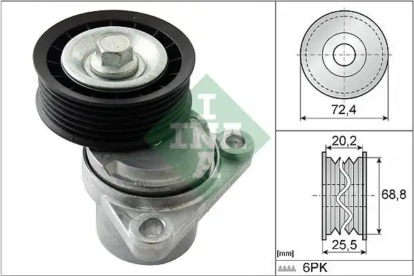 INA 534032610 Kayış Gergi Kütüğü