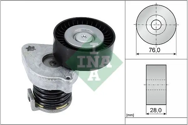 INA 534037010 Kayış Gergi Kütüğü A2712000470