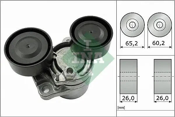 INA 534050510 Kayış Gergi Kütüğü 11287823199