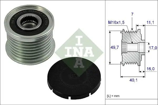 INA 535002110 Alternatör Kasnağı A0001502250