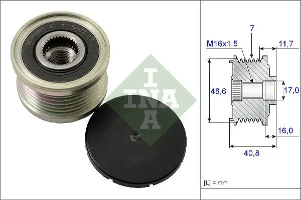 INA 535008010 Alternatör Kasnağı