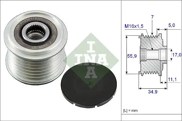 INA 535008310 Alternatör Kasnağı