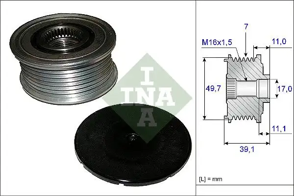 INA 535008410 Alternatör Kasnağı