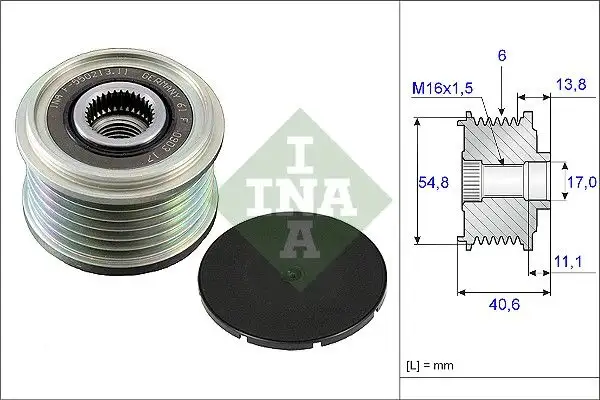 INA 535010210 Alternatör Kasnağı