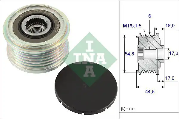 INA 535011410 Alternatör Kasnağı 8200468131
