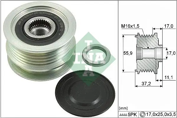INA 535011610 Alternatör Kasnağı
