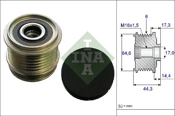 INA 535013010 Alternatör Kasnağı