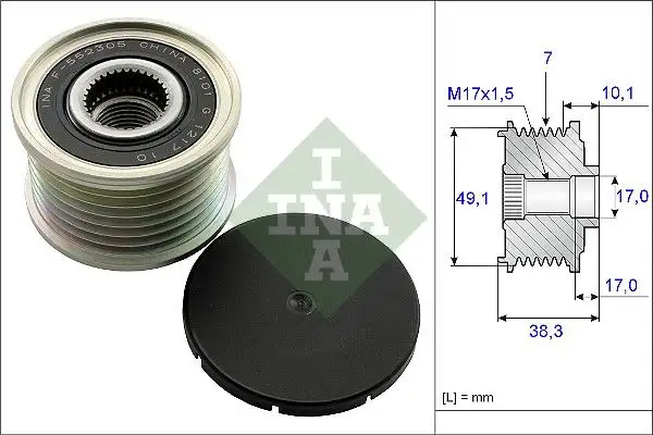 INA 535015310 Alternatör Kasnağı