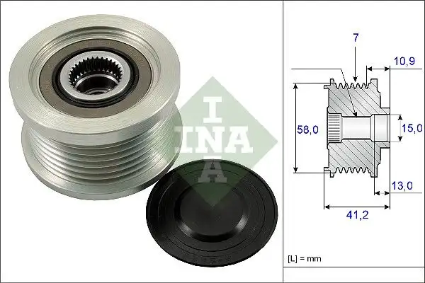 INA 535017310 Alternatör Kasnağı